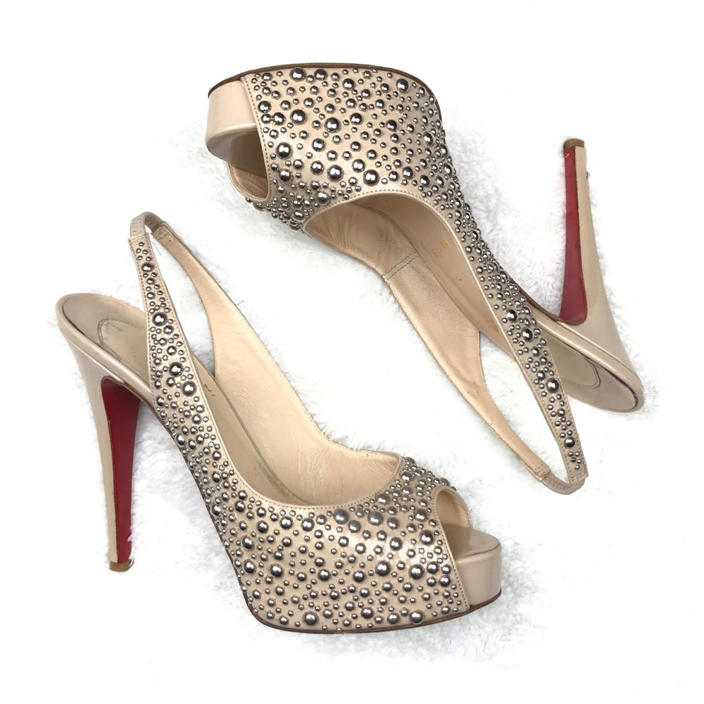 CHRISTIAN LOUBOUTIN | Star Prive Studded Pumps
